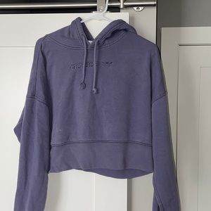 Adidas crop sweatshirt